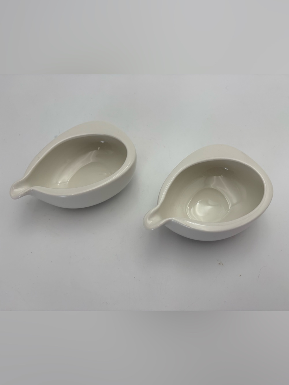 RAK Fine Porcelain Sauce Pouring Bowl Set of 2 - Restaurantware